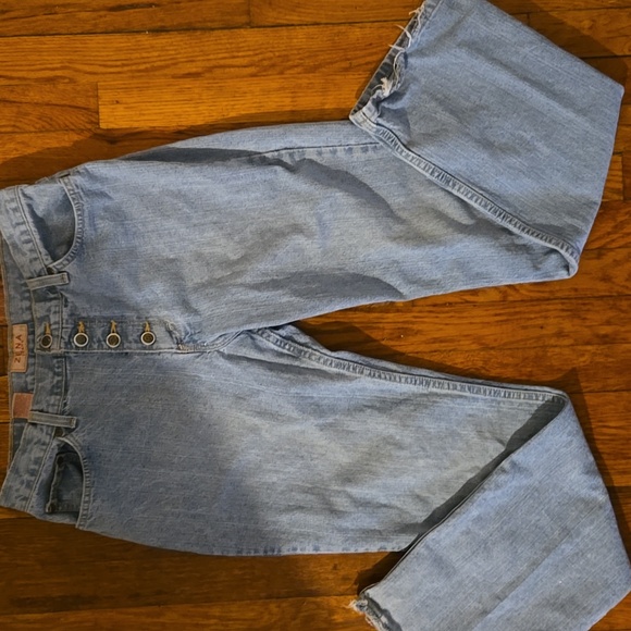 Women's Vintage Zena Button Fly Jeans in Size 12 - Picture 1 of 8